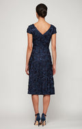 Audrey Lace Boatneck A-Line Gown