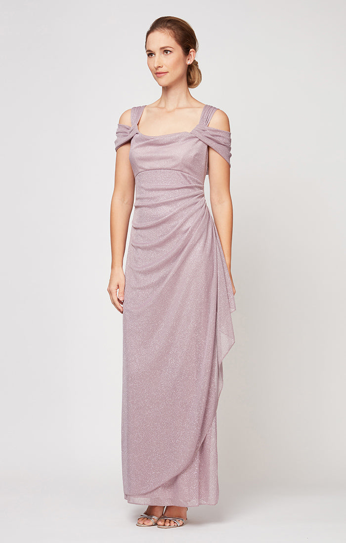 Regular - Hannah Glitter Mesh Gown