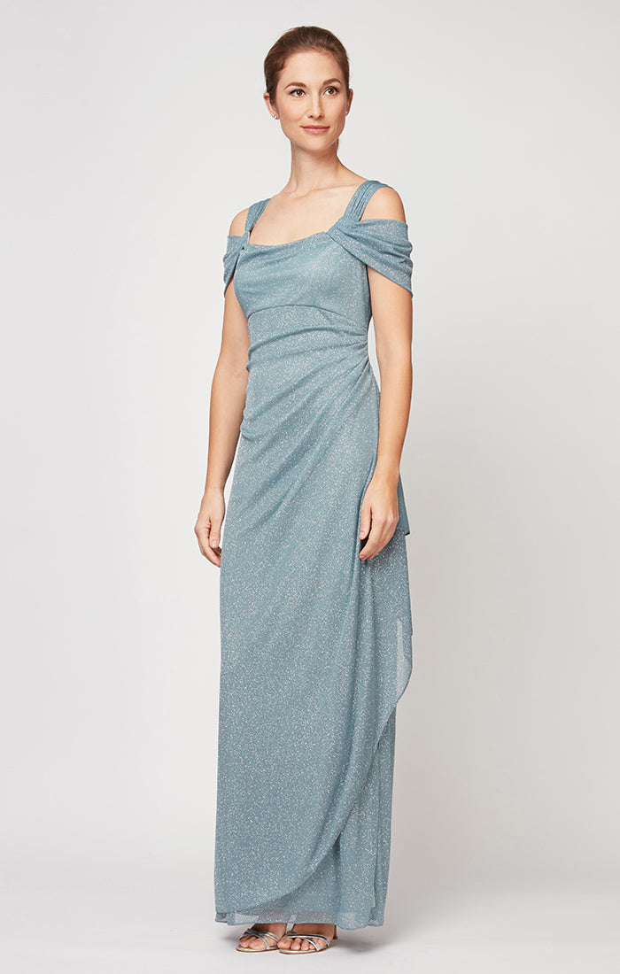 Regular - Hannah Glitter Mesh Gown