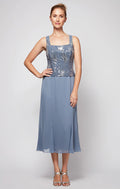 Petite Angela Sequin Jacket Dress