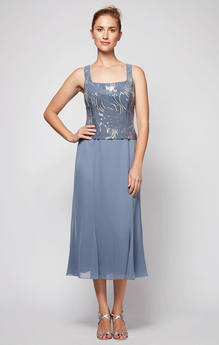 Petite Angela Sequin Jacket Dress