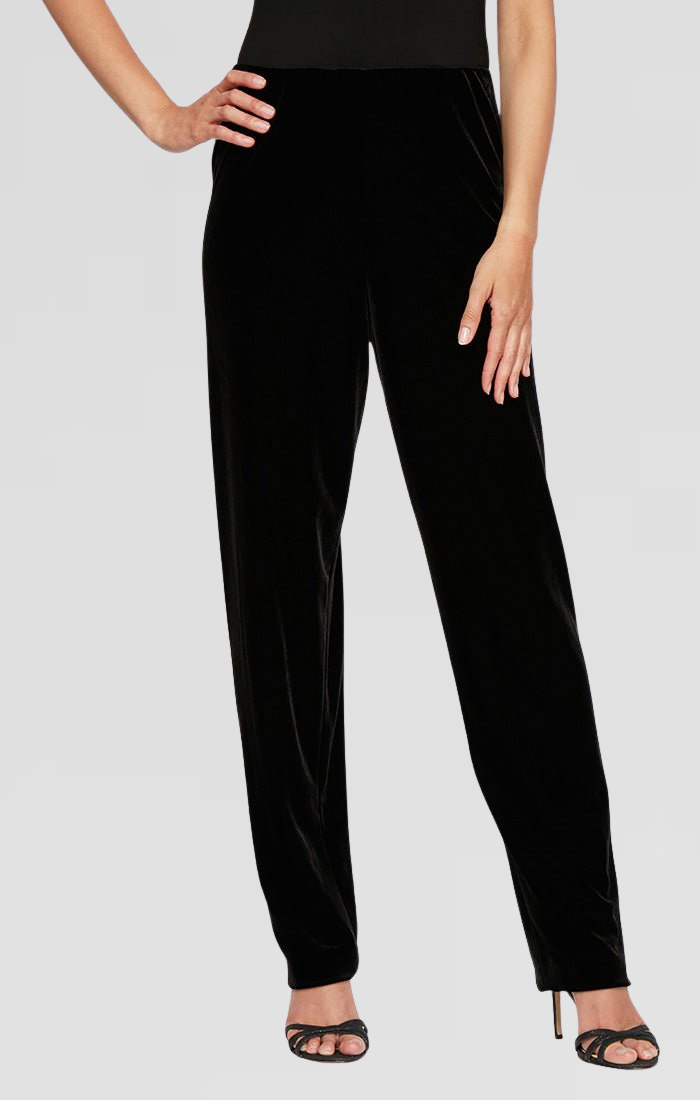 Velvet Slim-Leg Pant