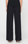 Matte Jersey Straight-Leg Pant