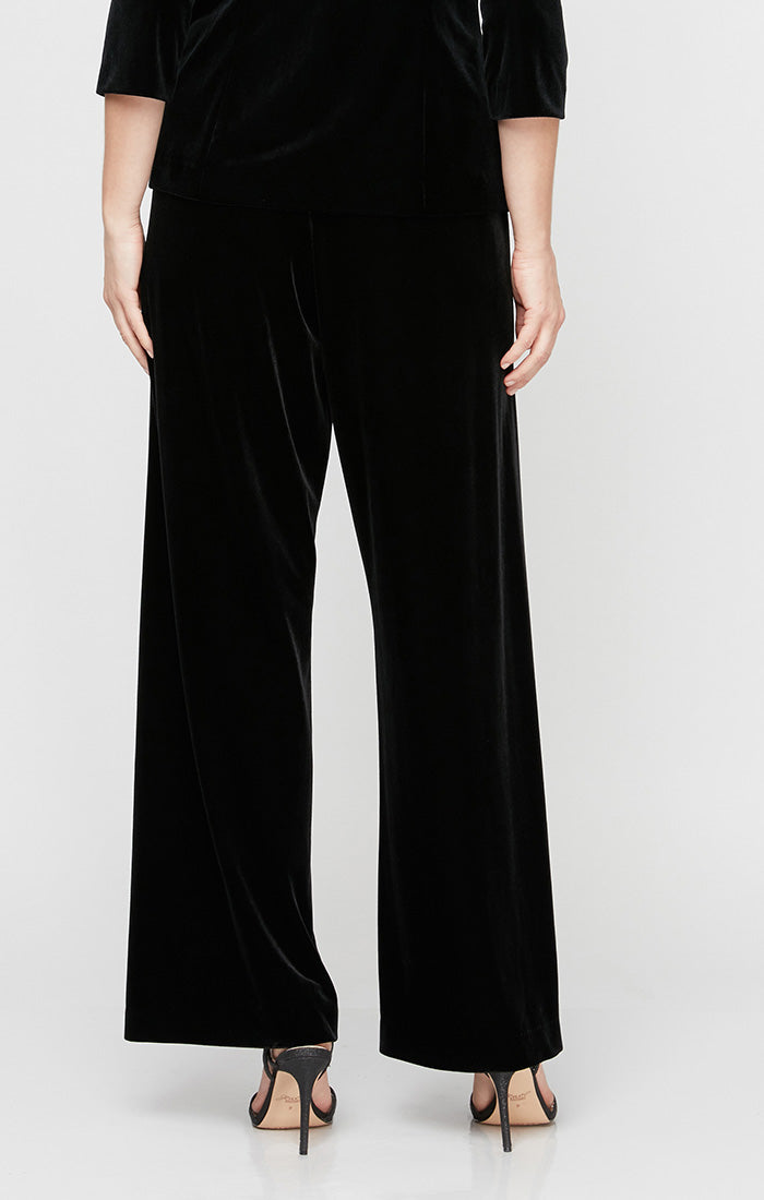 Velvet Straight-Leg Pant