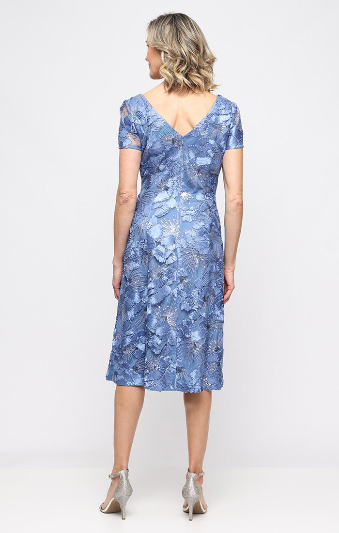 Soutache A-Line Party Dress