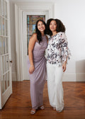 Silky Chiffon Wide-Leg Pant