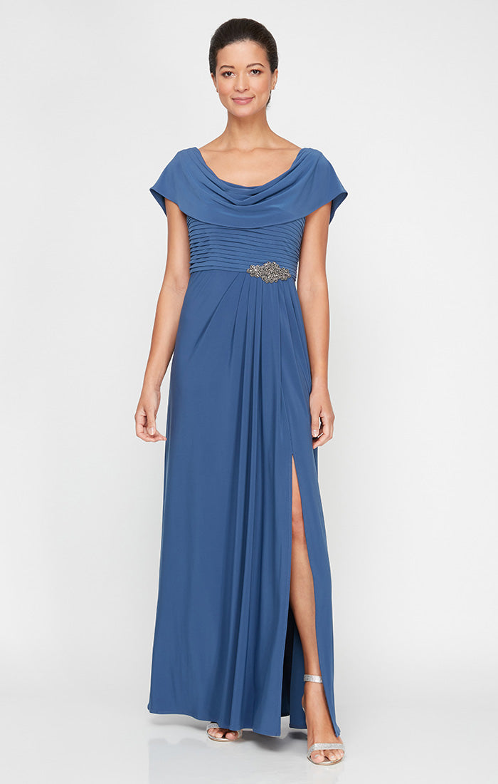 Regular - Celeste A-Line Matte Jersey Dress