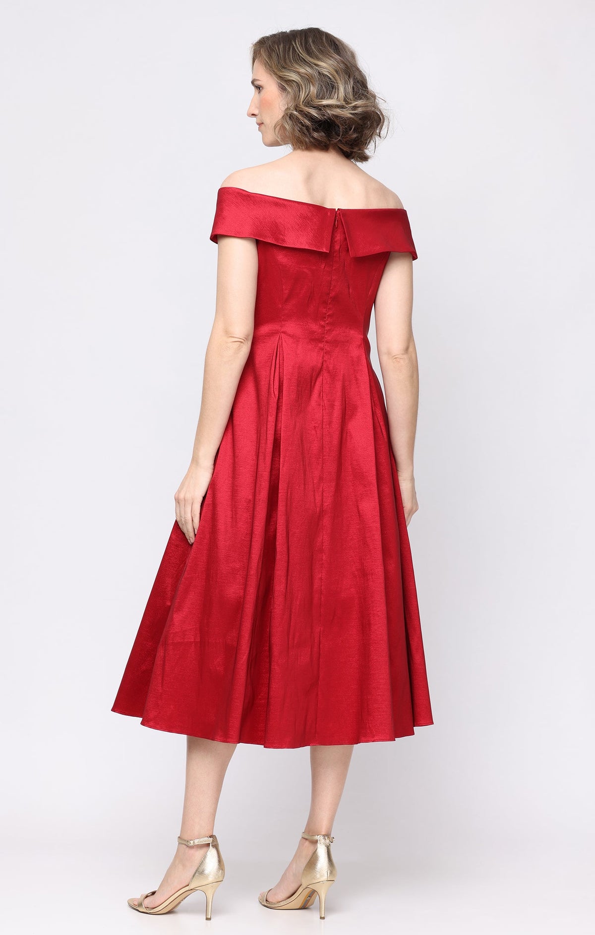 Margaret Taffeta Party Dress