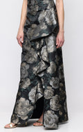 Veronica Jacquard Cascade Gown