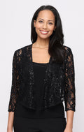 Sequin Lace Embellished Cover-Up