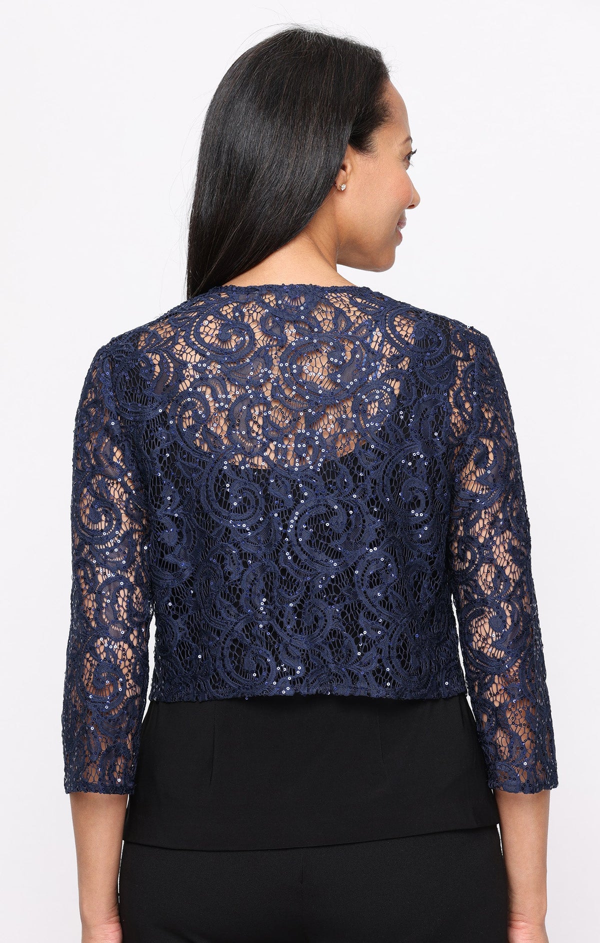 Sequin Lace Embellished Cover-Up