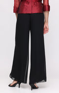 Wide Leg Chiffon Palazzo Pant