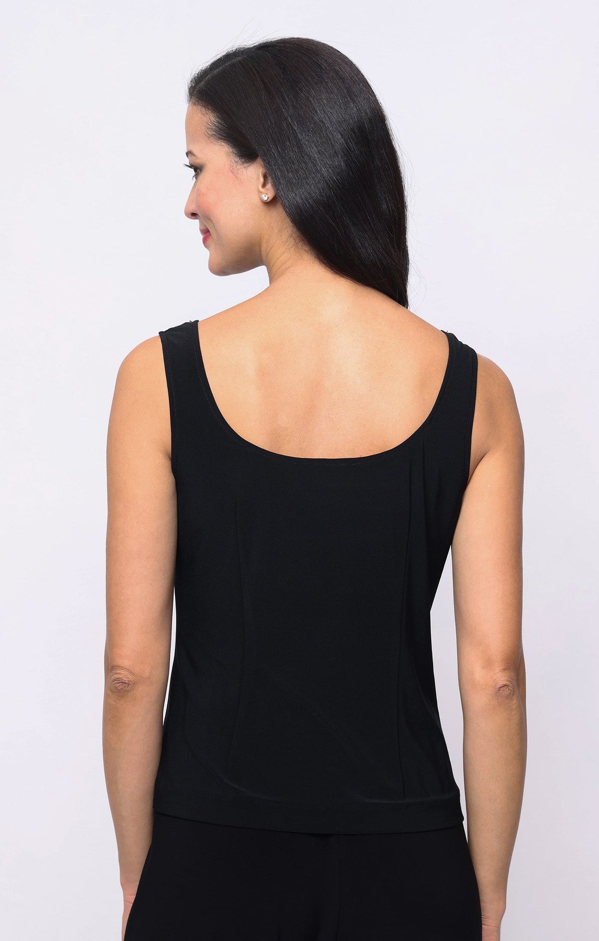 Printed Jacquard Scoop-Neck Twinset