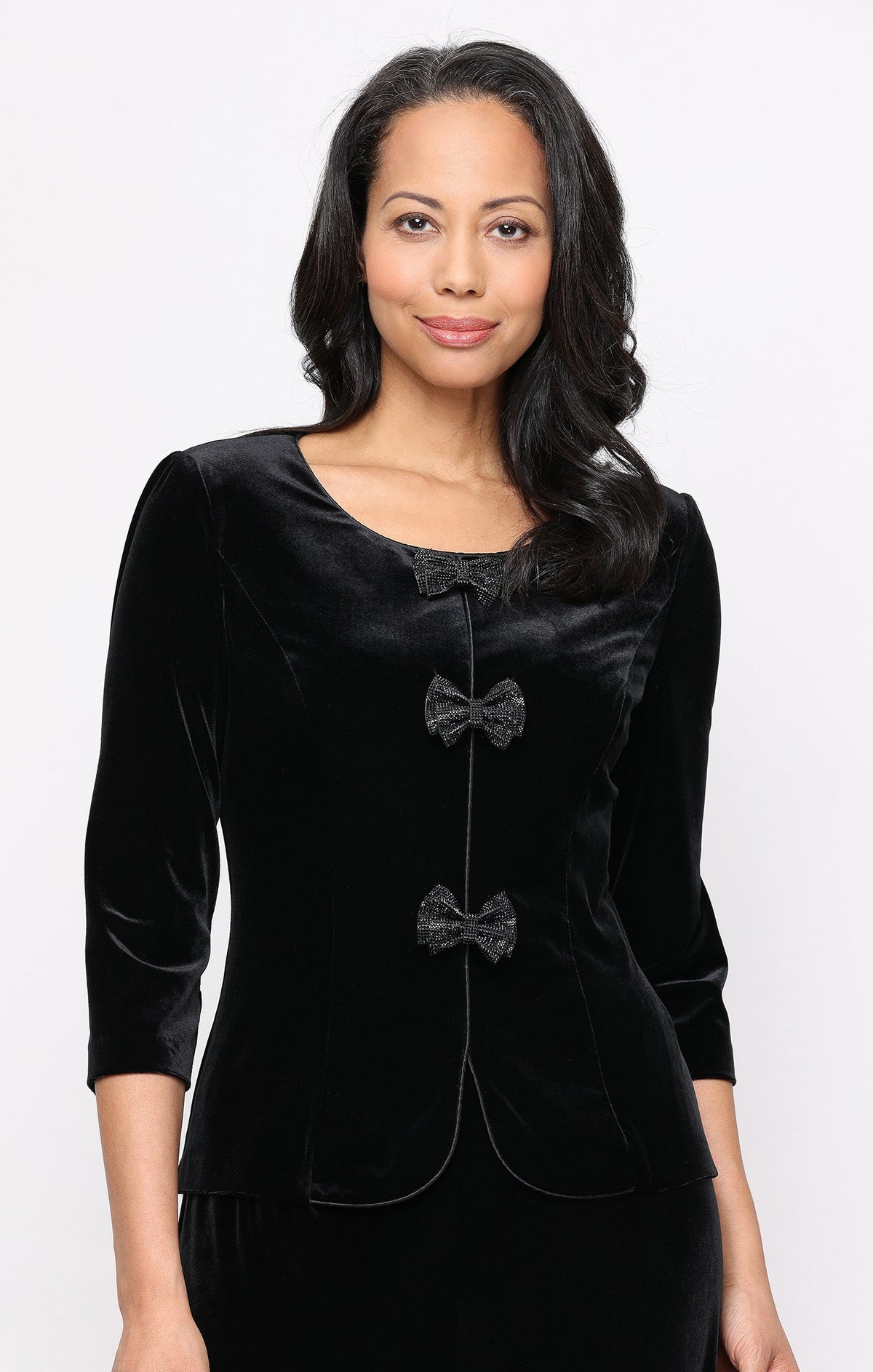 Velvet Rhinestone Jacket