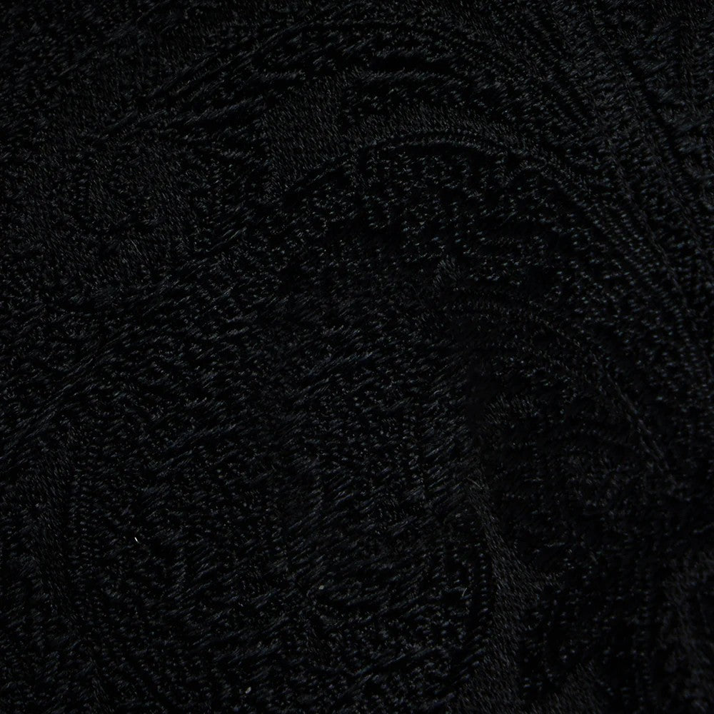 Designer Paisley Black Tie