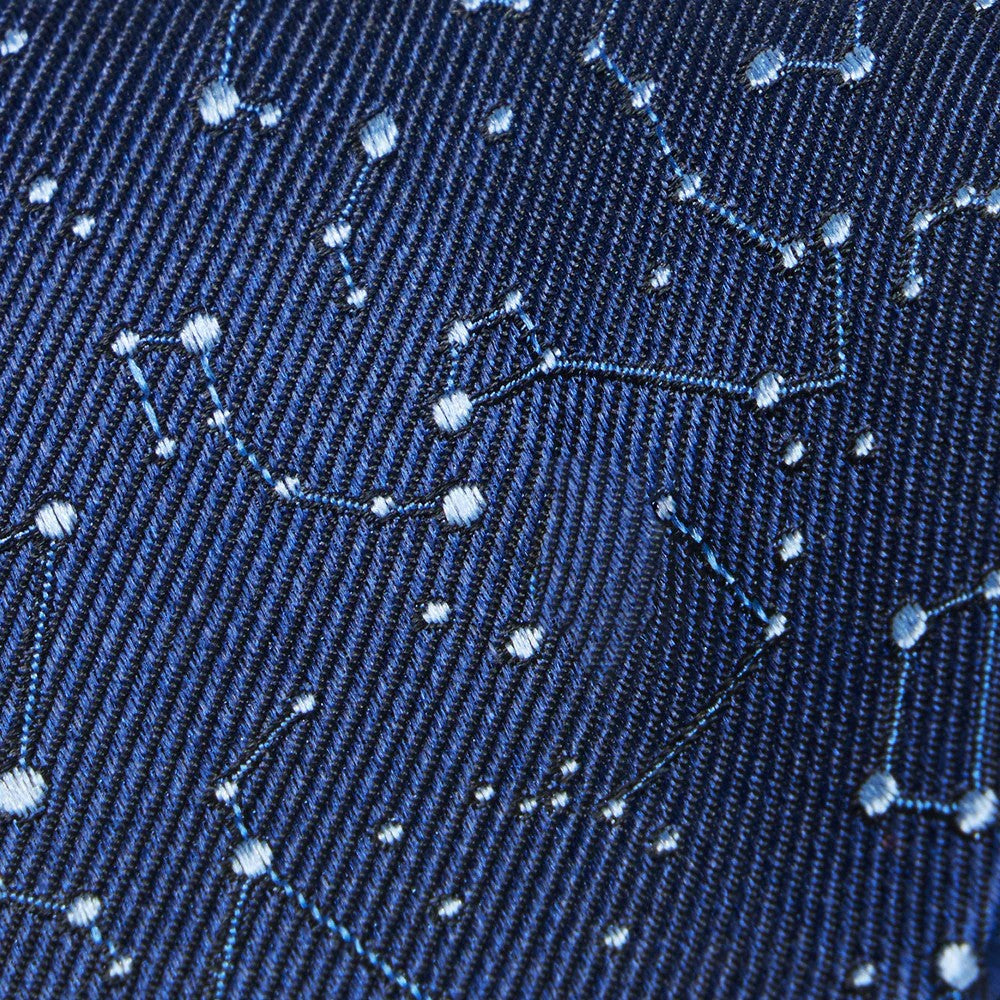 Constellation Space Navy Tie